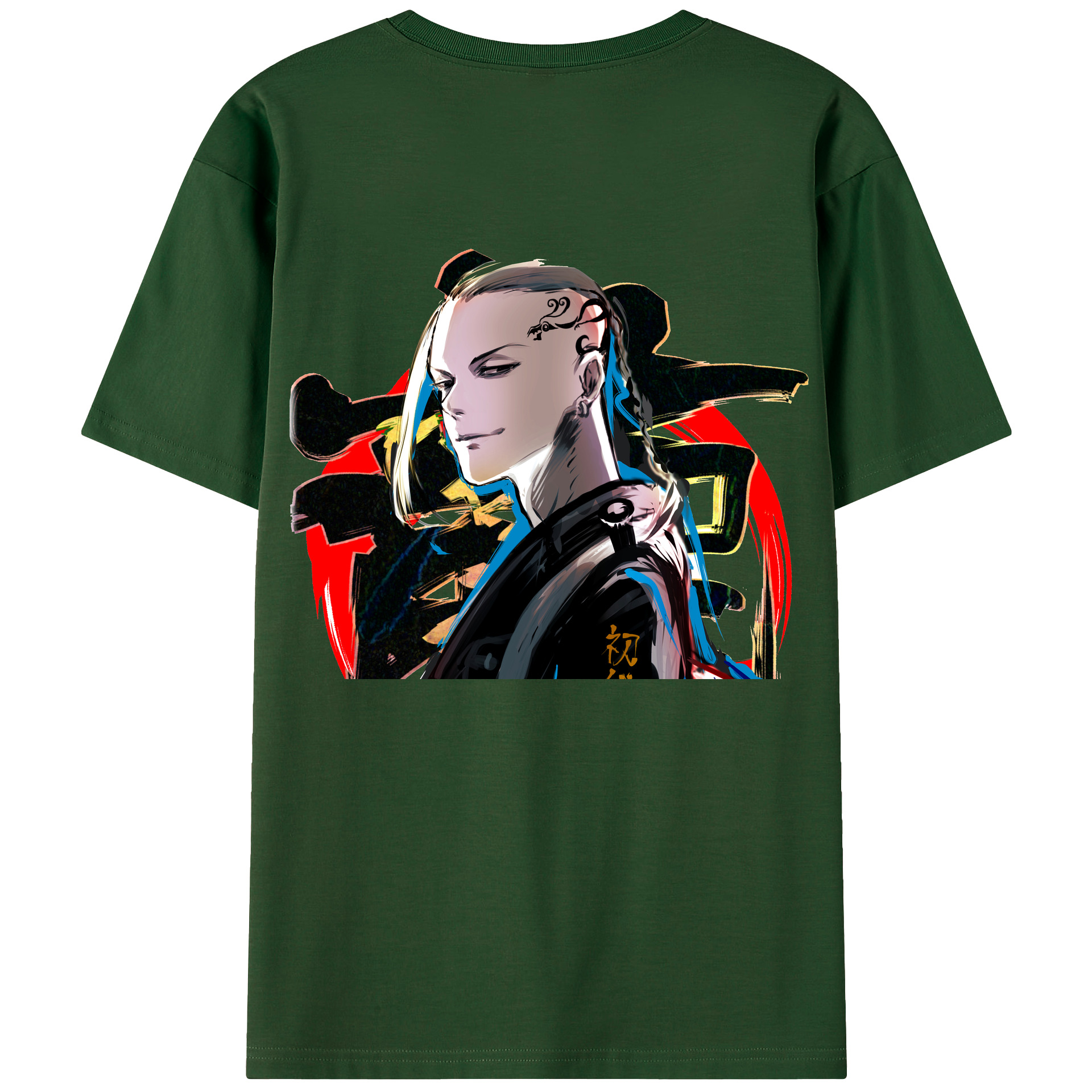 （画像用） 東京リベンジャーズ Tokyo Revengers 綿100％半袖Tシャツ（背面プリント）